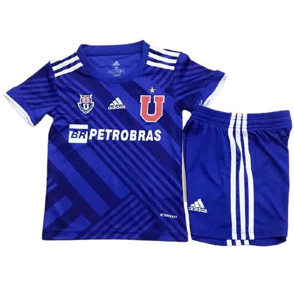 Camiseta Universidad Chile Niño 1st 2021-2022 Azul